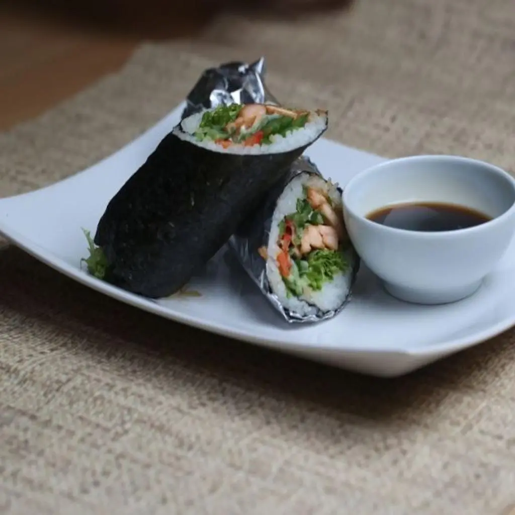 Smoked Salmon Burrito